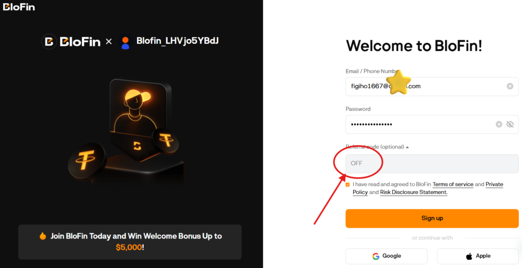 Blofin Referral Code “OFF” – Get 20% Trading Fee Discount + Welcome Bonus Up to $5,000