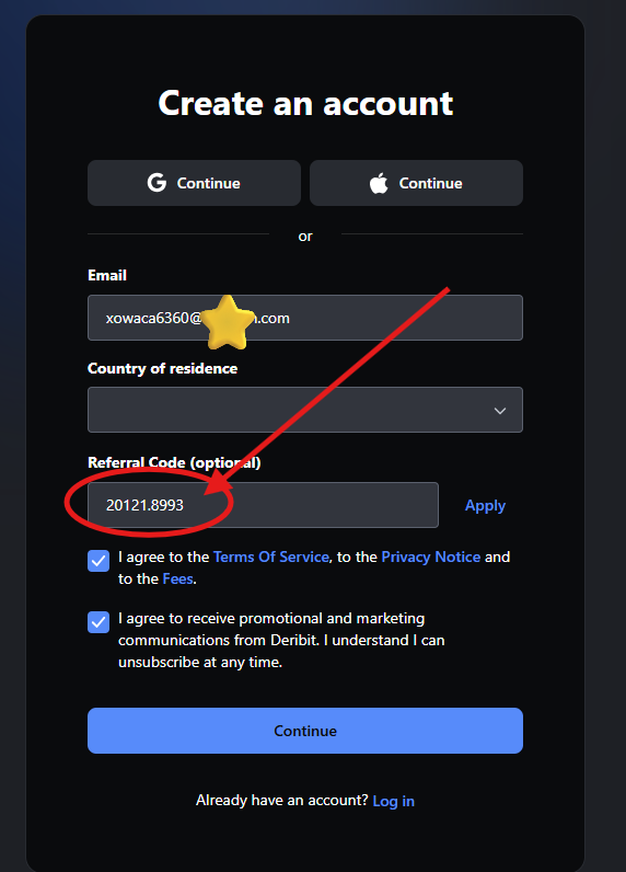 Deribit Referral Code “20121.8993” – Get 10% Off Trading Fees Instantly​