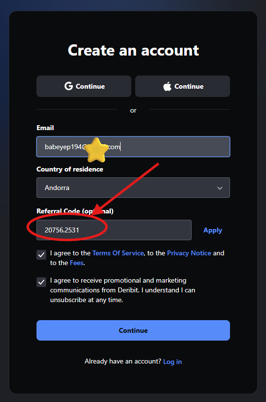 Deribit Referral Code “20121.8993” – Get 10% Off Trading Fees Instantly​