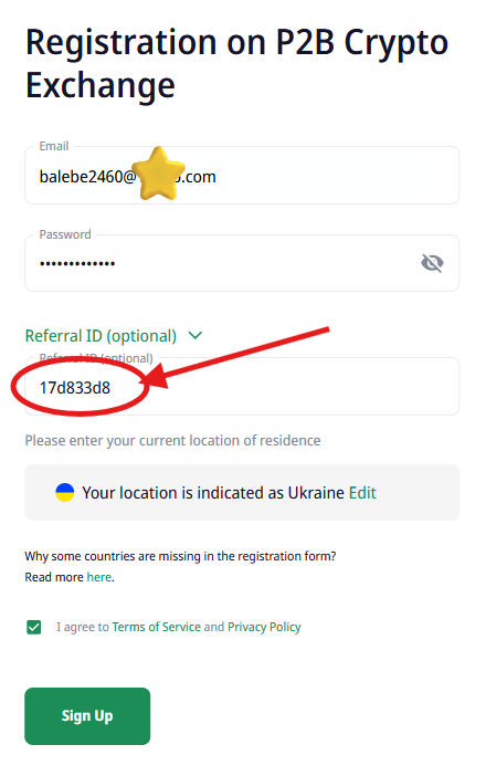 P2b Exchange Referral Code "17d833d8" – Grab 15% Discount on Crypto Trading​