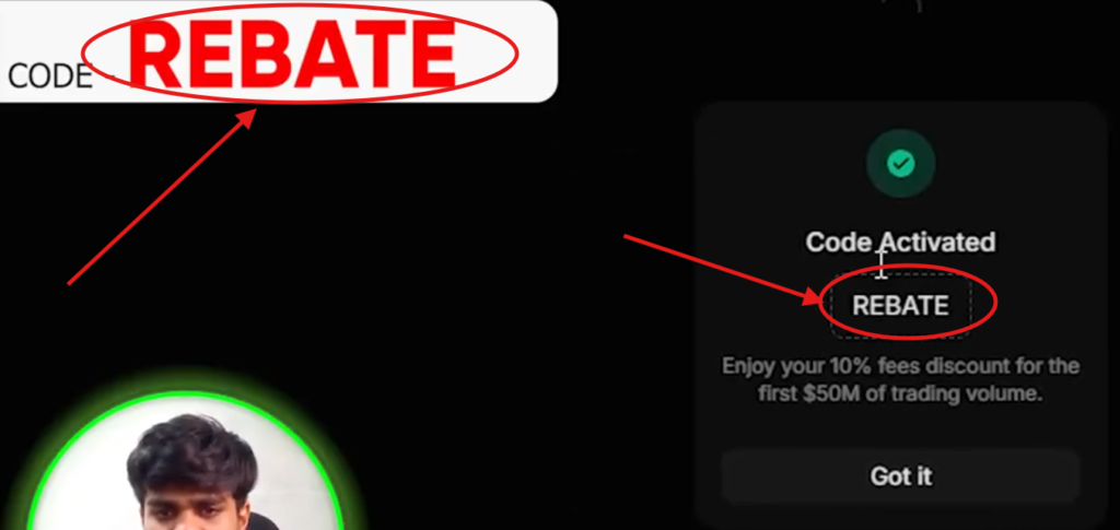 Extended Exchange Referral Code "REBATE" – Claim 10% Discount on Trading Fees​