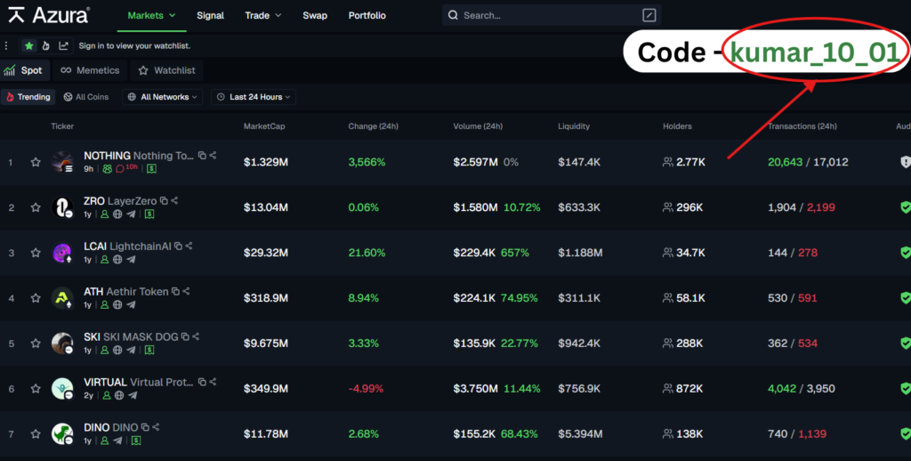 How to Use Azura Referral Code (Step-by-Step Guide)